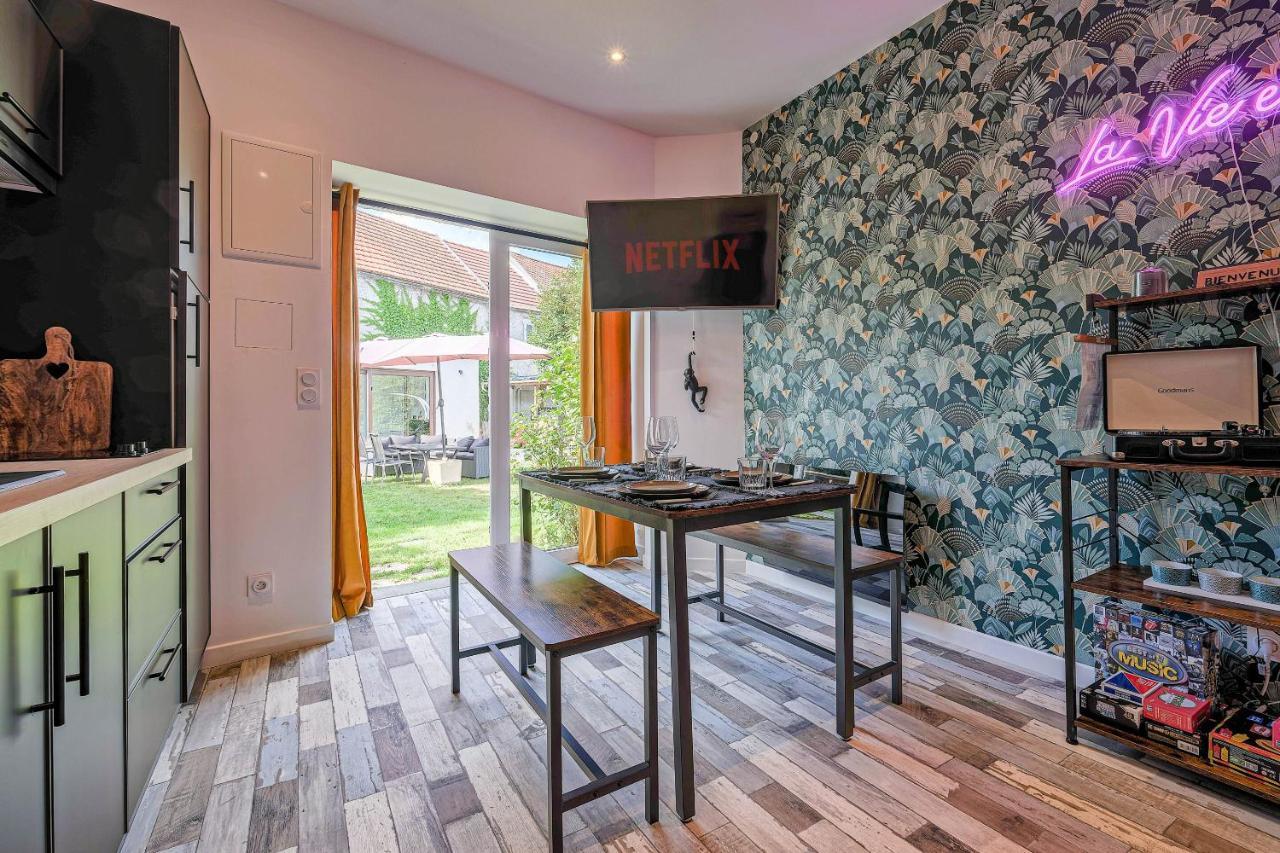 Maisonnette Haut De Gamme Proche De Disneyland Et De Paris Neufmontiers-Les-Meaux Luaran gambar